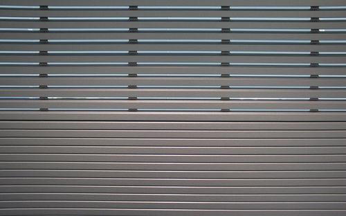 Roller shutter - S_ONRO® - Servis Climax - aluminum / door / electric