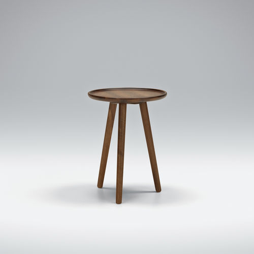 Contemporary coffee table - LOVE - SITS Sp. z o.o. - wooden / wooden base / rectangular
