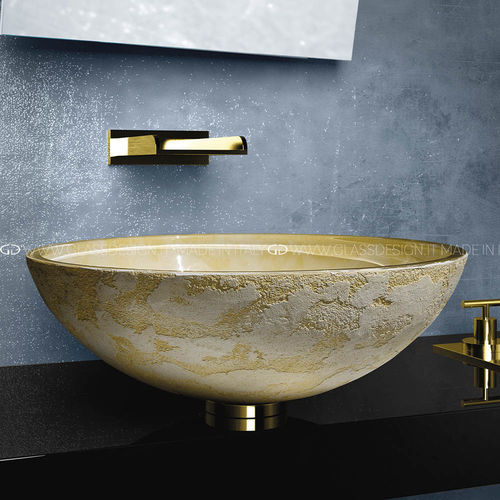 countertop washbasin - GLASS DESIGN Srl