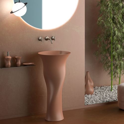 free-standing washbasin - GLASS DESIGN Srl