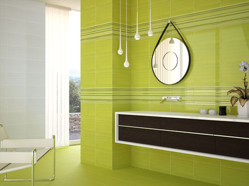 Ceramic tile - DANCE - APE - high-gloss / bathroom / floor