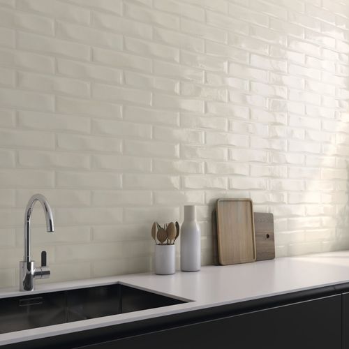 Ceramic tile - SOKAR - AZULEJOS BENADRESA - high-gloss / embossed / indoor