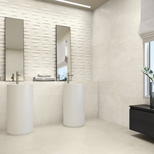 Porcelain stoneware tile - KARELIAN - AZULEJOS BENADRESA - matte / indoor / bathroom