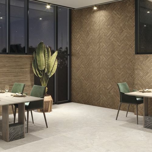 Porcelain tile - EWOOD  - AZULEJOS BENADRESA - matte / embossed / textured