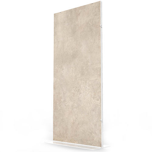 Metal tile display rack - BT077A - BORA CELIK - one-sided / panel / for shop
