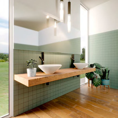 Porcelain stoneware tile - ALOE - CE.SI. - matte / indoor / bathroom