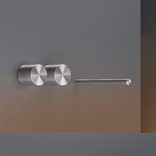 Double-handle washbasin mixer tap - OPS09 - CEADESIGN - bidet / wall-mounted / stainless steel