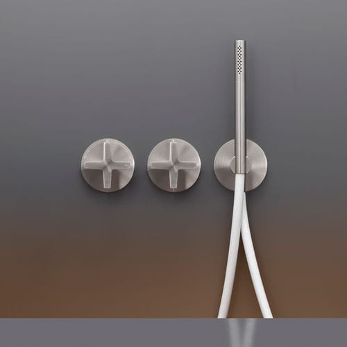 Double-handle shower mixer tap - CRX20 - CEADESIGN - for bathtub / wall-mounted / built-in