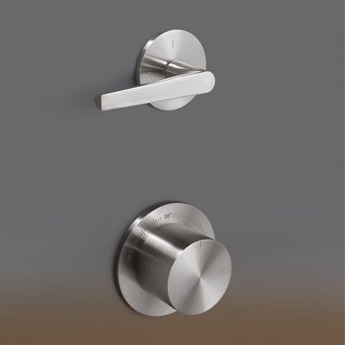 Shower mixer tap - FLG50 - CEADESIGN - wall-mounted / built-in / thermostatic