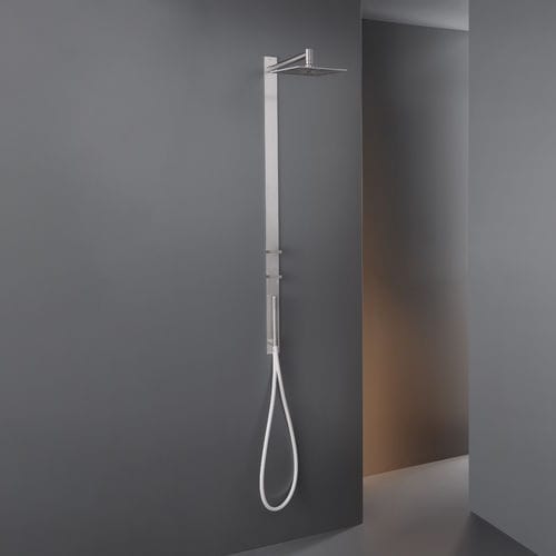 Wall-mounted shower set - BAR02 - CEADESIGN - contemporary / commercial / with hand shower