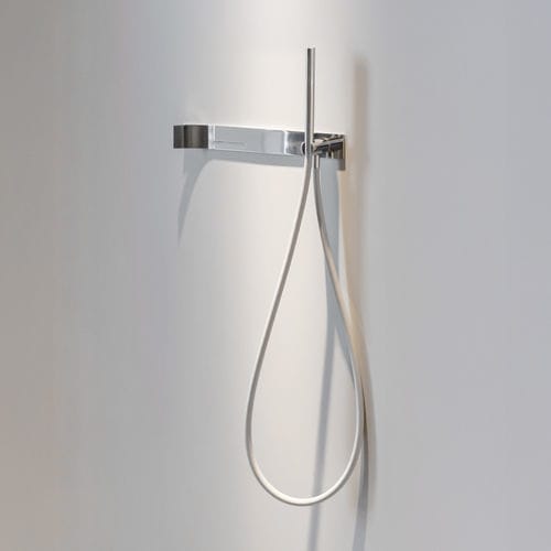 Wall-mounted shower set - CUT35 - CEADESIGN - unique / outdoor / with hand shower