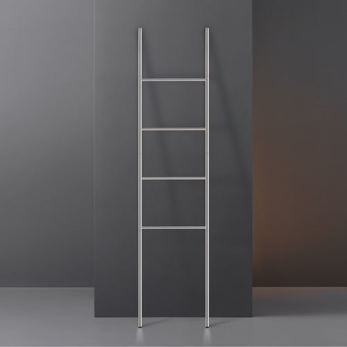 Ladder towel rack - STE28 - CEADESIGN - floor-standing / stainless steel / black