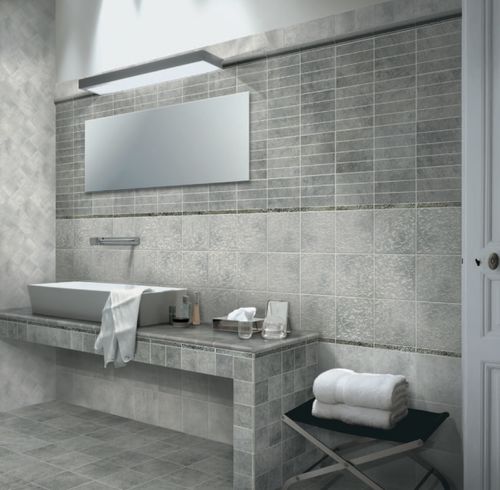 Ceramic tile - PIETRA - CERAMICA ALTA - polished / bathroom / wall