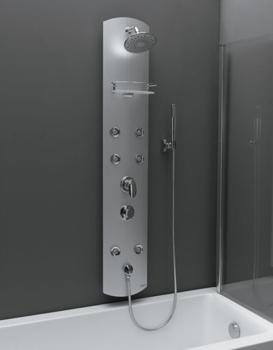 Wall-mounted shower column - COLACRIL - contemporary / panel