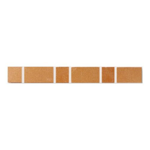 Indoor mosaic tile - CORDONETTO - COTTO NATURALE - DE MAIO FRANCESCO - wall / ceramic / rectangular