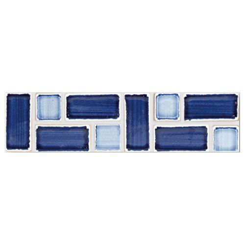 Ceramic mosaic tile - FALPAL&Agrave; - AZZURRO + BLU - DE MAIO FRANCESCO - indoor / wall / rectangular