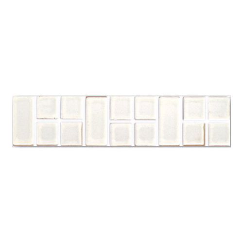 Ceramic mosaic tile - FRIVOLIT&Eacute; - BIANCO VIETRI - DE MAIO FRANCESCO - indoor / wall / rectangular