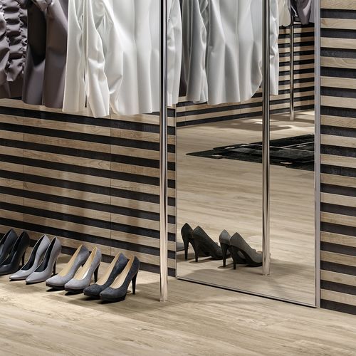 Ceramic tile - LODGE - DOMINO - polished / indoor / living room