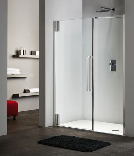 Swing shower screen - PRINCESS 4000: 6PTX L , 8PTX L - DUKA - for alcoves