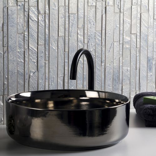 Countertop washbasin - EXTREME MERCURY - DUNE - ceramic / round / contemporary