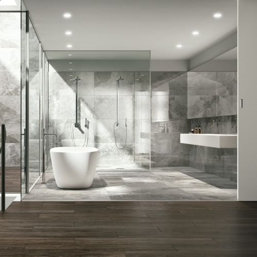 Porcelain stoneware tile - K_GREIGE - edilcuoghi EDILGRES - polished / matte / high-gloss