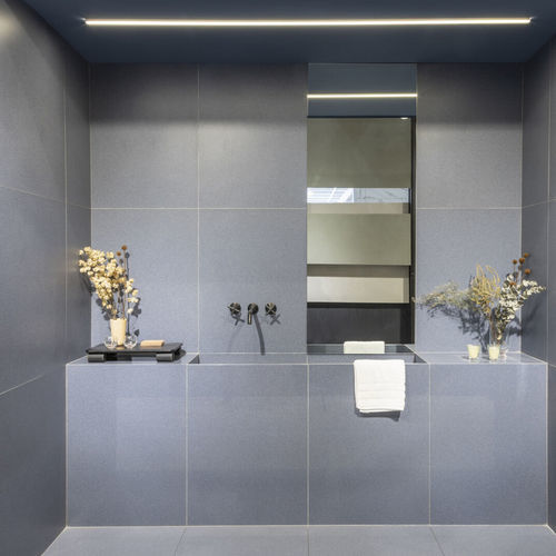 Porcelain stoneware tile - MICRON  - ELIANE CERAMIC TILES - satin / indoor / outdoor