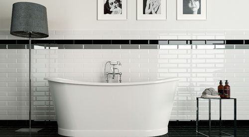 Porcelain stoneware tile - EPOQUE - ELIOS CERAMICA - high-gloss / indoor / bathroom