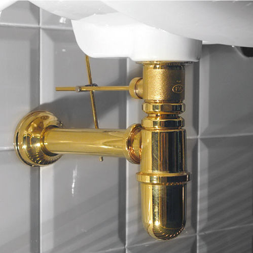 Brass bottle trap - TURAN - ETRURIA