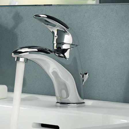 Washbasin mixer tap - 43 CR 2510 - FIORE RUBINETTERIE - countertop / chromed metal / bathroom