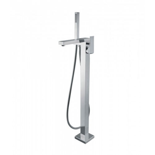 Bathtub mixer tap - 100CR8554 - FIORE RUBINETTERIE - floor-mounted / metal / indoor