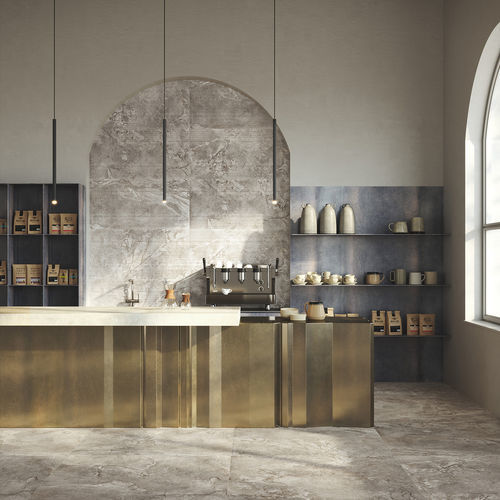 Porcelain stoneware tile - UPPER - FONDOVALLE - polished / indoor / outdoor