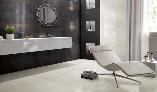Ceramic tile - CRYSTAL - FONDOVALLE - embossed / polished / indoor
