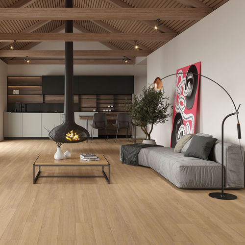 Porcelain stoneware tile - BARBICAN - GEOTILES - matte / indoor / living room