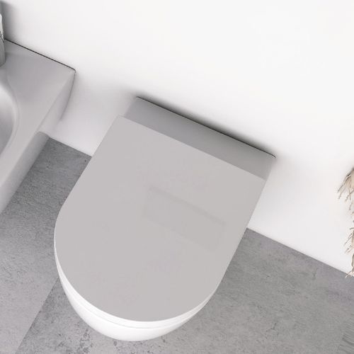 Back to wall toilet - TOUR 4.0 - HIDRA - ceramic / home / elongated