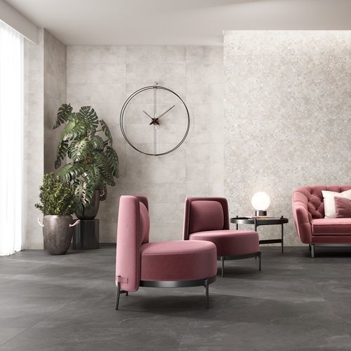 Porcelain stoneware tile - ROSSANA - IBERO PORCELANICO - matte / natural finish / indoor