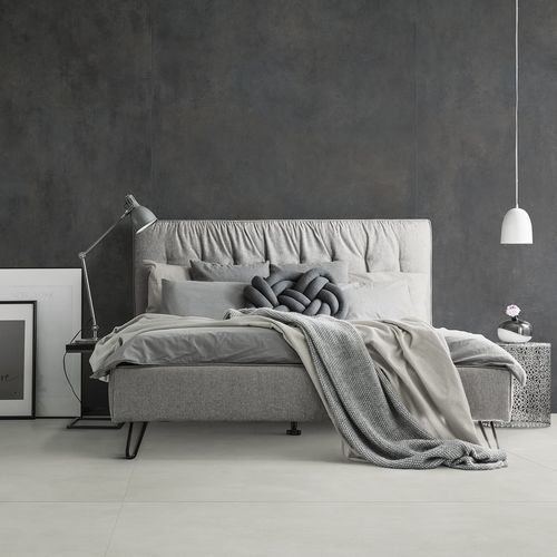 Porcelain stoneware tile - ANTRACITE - LA FABBRICA AVA - matte / indoor / living room