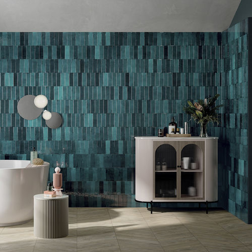 Ceramic tile - PRUSSIAN - LA FABBRICA AVA - high-gloss / matte / indoor