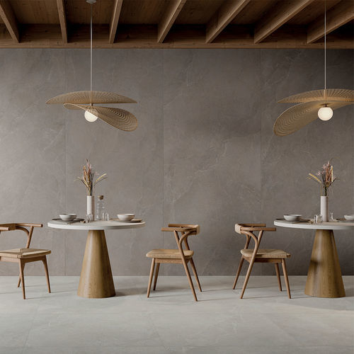Porcelain stoneware tile - TAUPE - LA FABBRICA AVA - limestone / limestone / matte