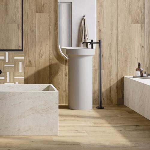 Porcelain stoneware tile - BRICOLA  - LA FABBRICA AVA - structure / for indoor use / outdoor