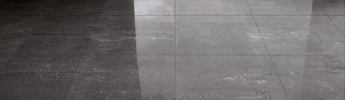 Porcelain stoneware tile - GRANITY STEEL - LABICER - bush hammered / polished / embossed