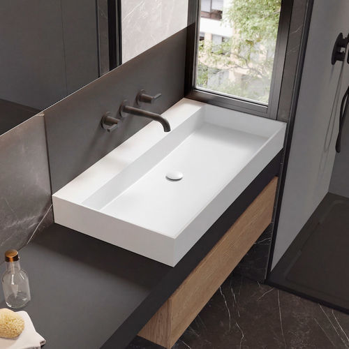 Solid Surface vanity top - TANA - ACQUABELLA