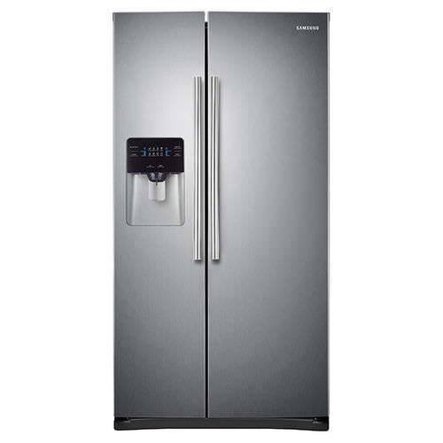 American refrigerator - RS25H5000SR/AA - SAMSUNG Home Appliances - home / standalone / stainless steel