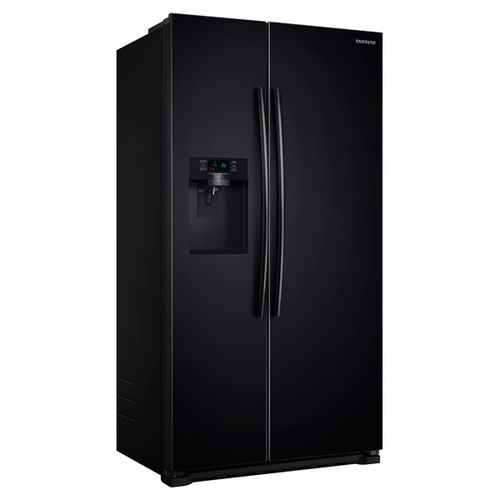 American refrigerator - RS22HDHPNBC/AA - SAMSUNG Home Appliances - home / standalone / black