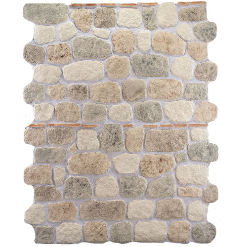 Engineered stone wall cladding panel - VECCHIO MULINO - LE MANI E L'ARTE - interior / exterior / natural finish
