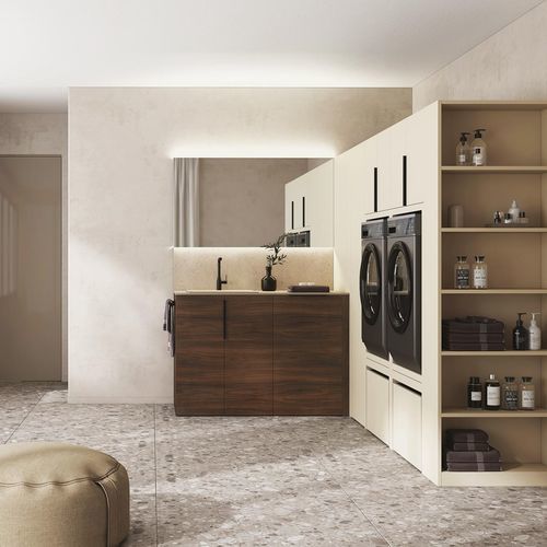 Laundry room cabinet - ULC01 - LEGNOBAGNO