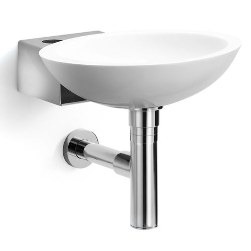 Wall-mounted washbasin - CIUCI : 6622.29 - LINEABETA - ceramic / round / contemporary