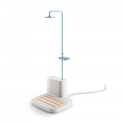 Pool garden shower - ISTÀ : 53830.09.20  - LINEABETA - stainless steel