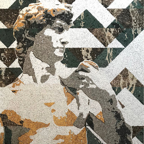 Marble tile - DAVID - LITHOS MOSAICO ITALIA - polished / indoor / wall