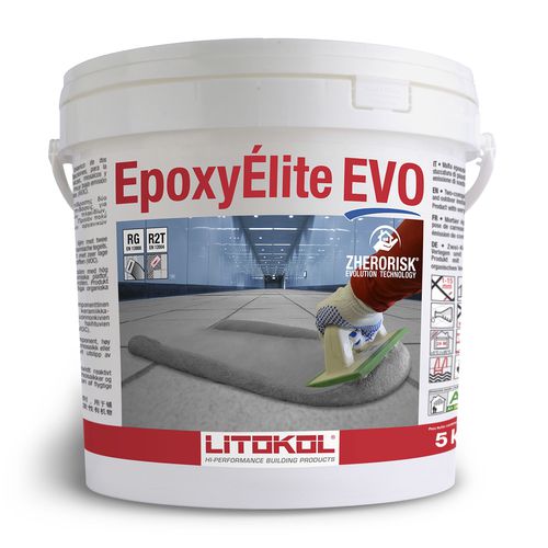 Acid-resistant mortar - EPOXYÉLITE EVO - LITOKOL - jointing / grouting / adhesive