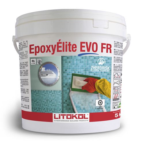 Acid-resistant mortar - EPOXYÉLITE EVO FR - LITOKOL - jointing / fixing / grouting